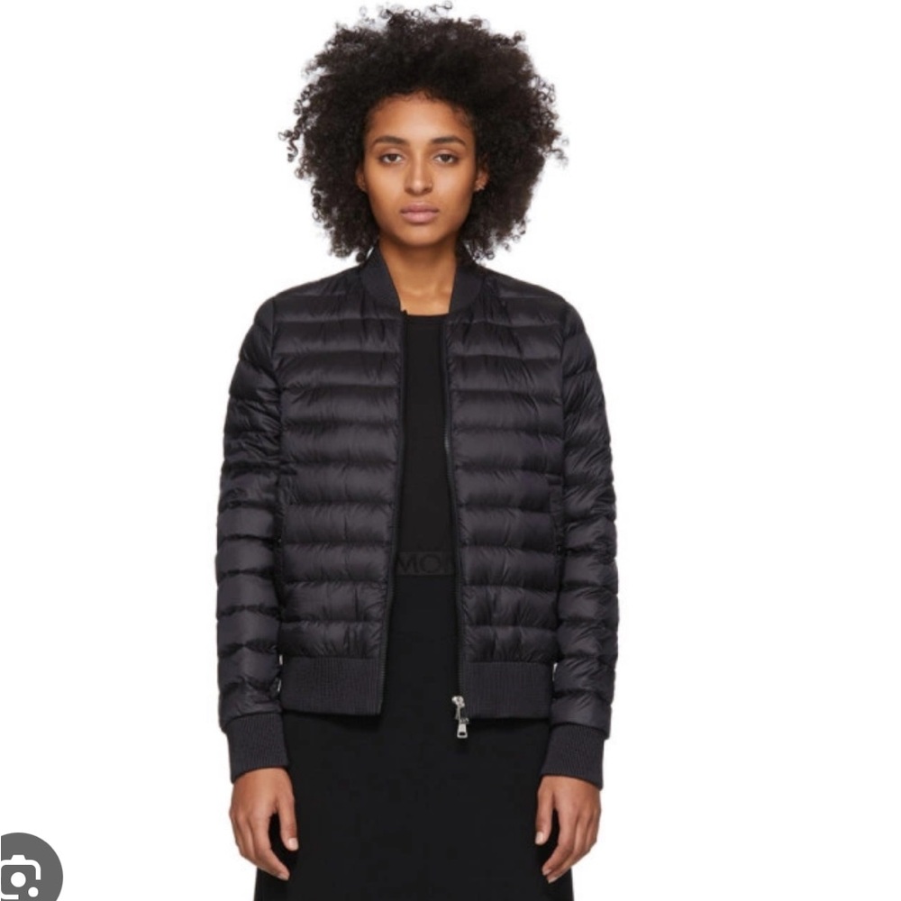 NWOT MONCLER Abricot Down Bomber Jacket